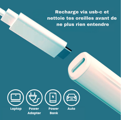 ClearScope - Nettoyeur d'oreilles innovant avec caméra HD
