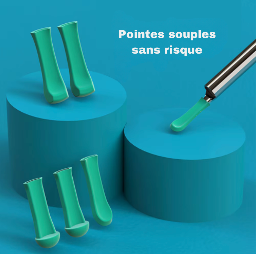 ClearScope - Nettoyeur d'oreilles innovant avec caméra HD