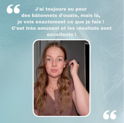 ClearScope - Nettoyeur d'oreilles innovant avec caméra HD