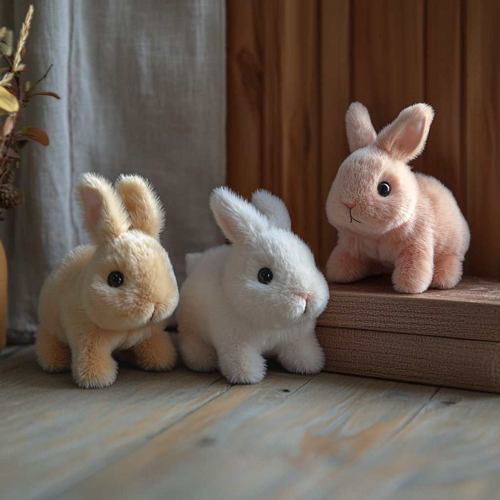 Lapin Bunby - Mon lapin en peluche plus vrai que nature
